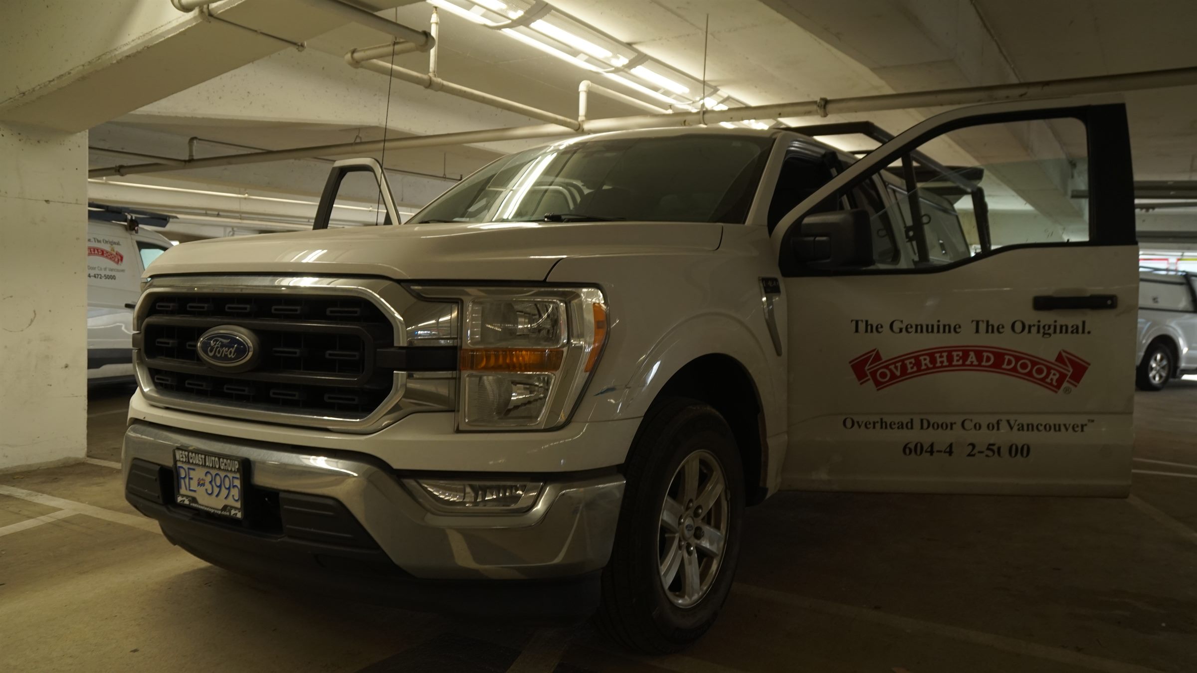Overhead Door service truck